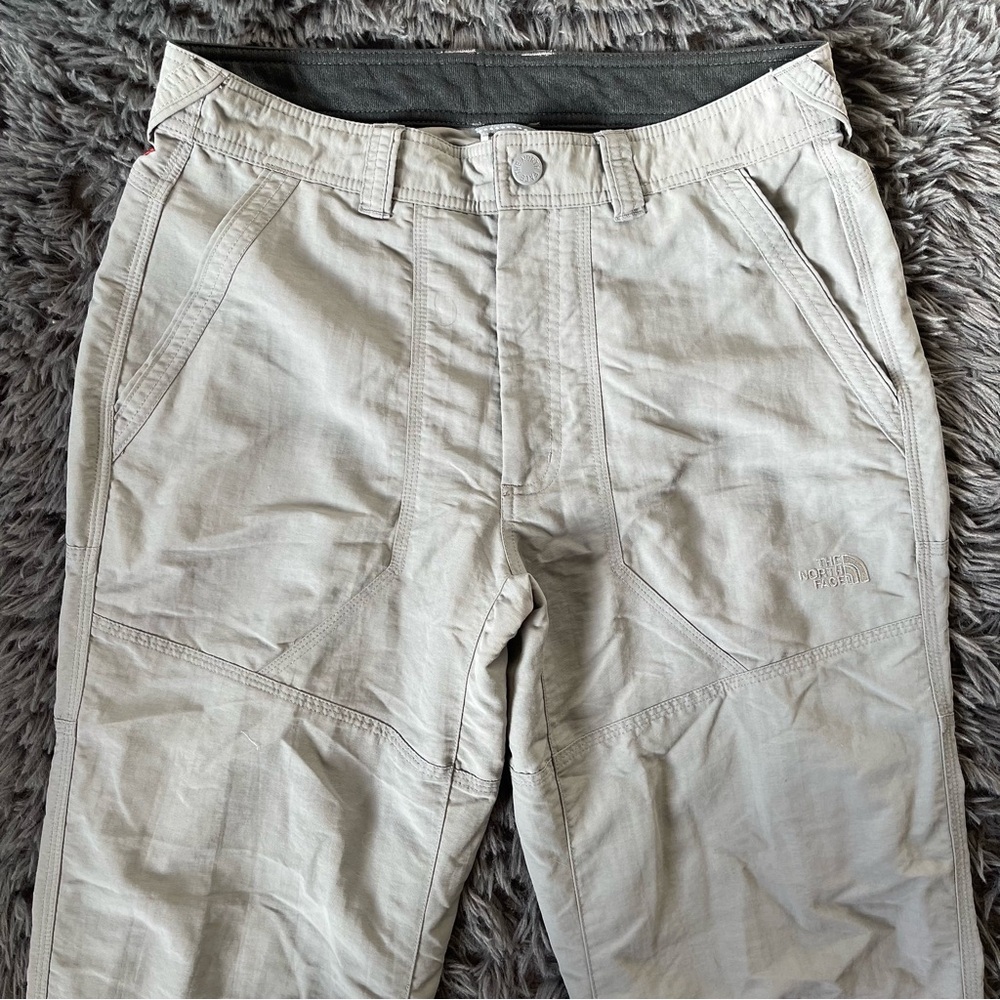 The North Face Men's Light Gray Nylon Cargo Utility Pants Men’s 32x30